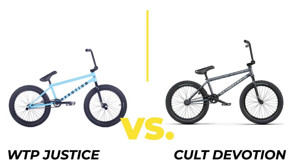 'Video thumbnail for WETHEPEOPLE JUSTICE VS. CULT DEVOTION (BMX Bike Comparison)'