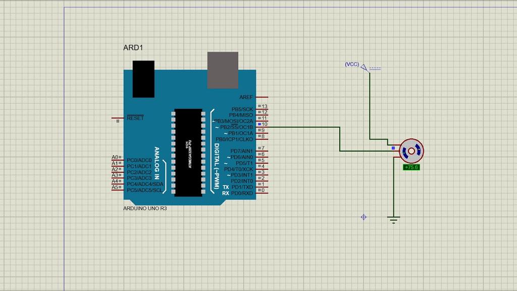 'Video thumbnail for Servo Motor with Arduino in Proteus'