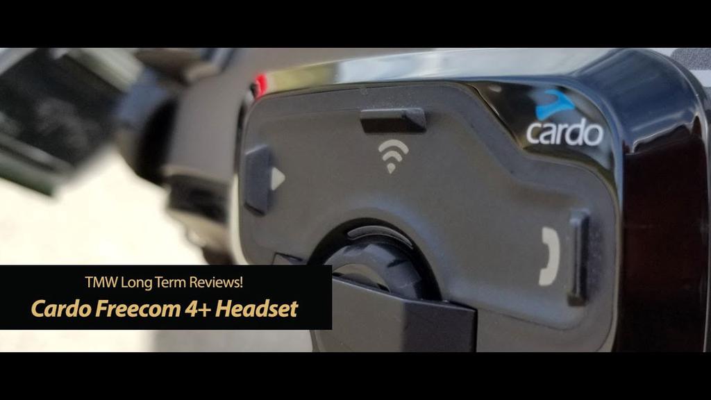 'Video thumbnail for Cardo 4+ Bluetooth Helmet Communicator – Total Motorcycle Reviews!'