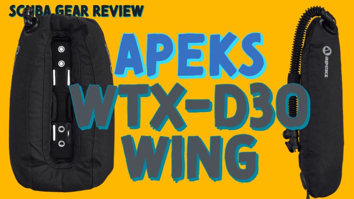 'Video thumbnail for Apeks WTX-D30 Wing Review'